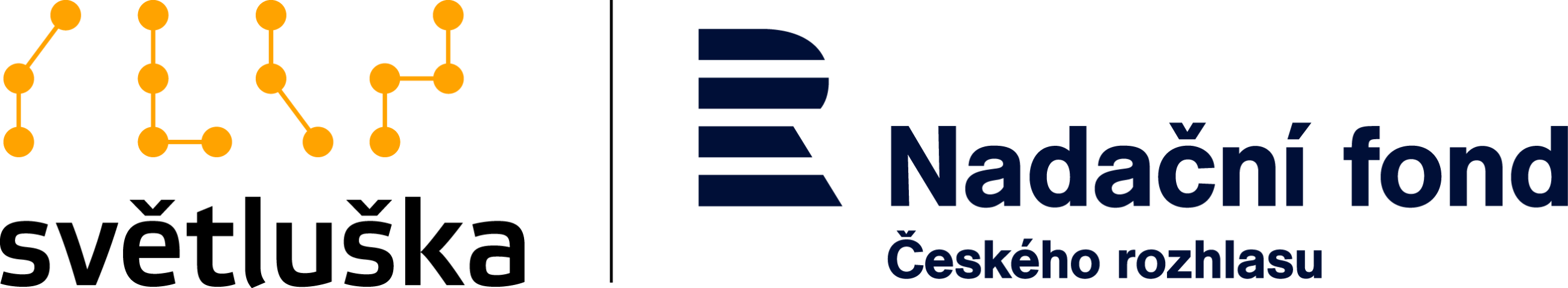 loga světluška a nadační fond českého rozhlasu